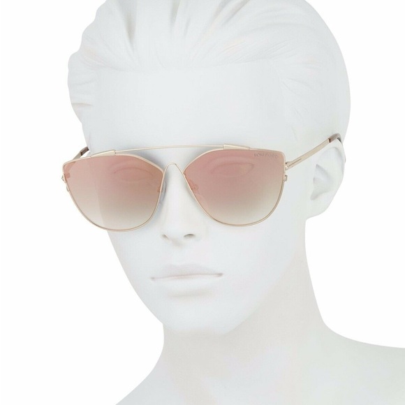 Gold and Pink Aviator Sunglasses